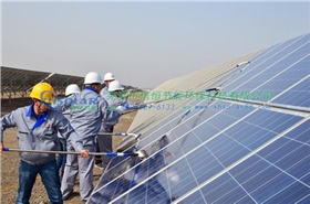 太陽能光伏組件如何除塵？