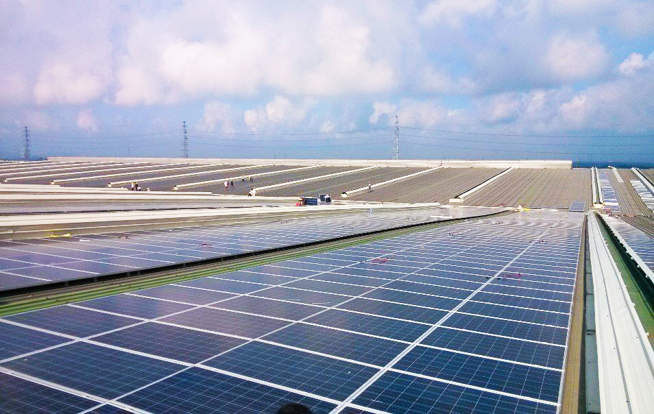 江蘇吳江敏華6.6MW工廠屋頂光伏發電項目 江蘇吳江敏華6.6MW工廠屋頂光伏發電項目