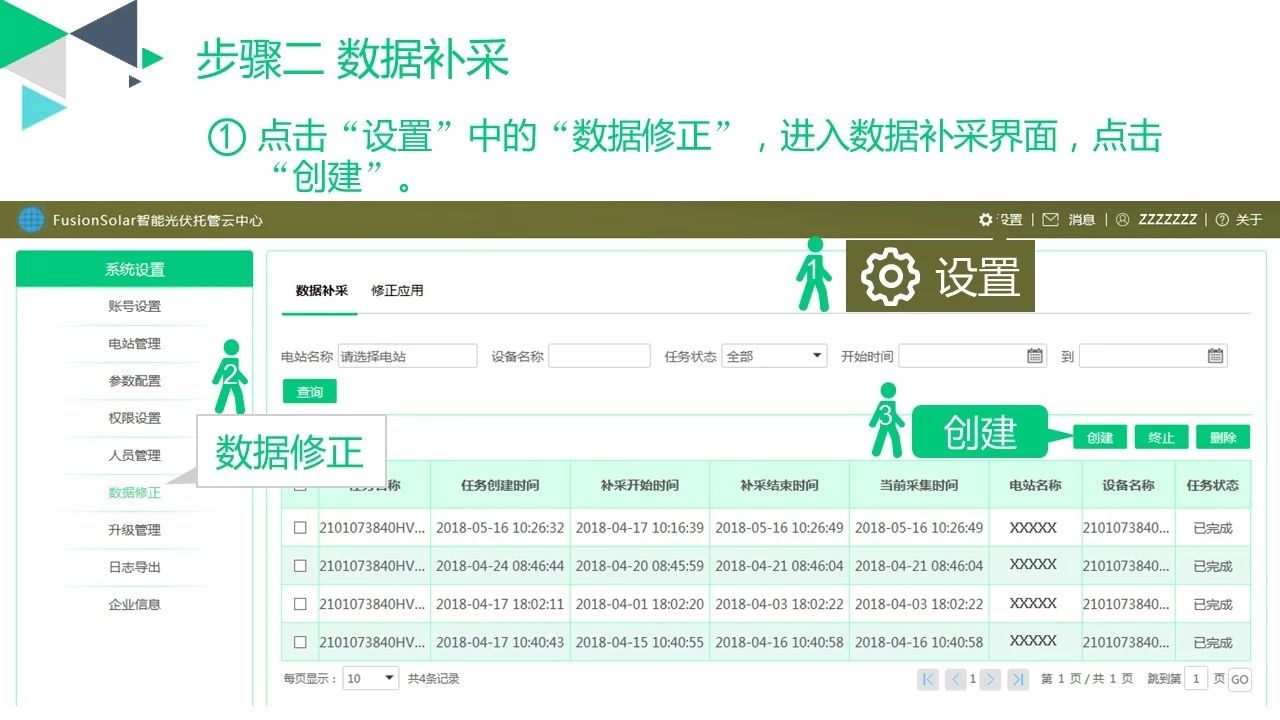 華為光伏并網逆變器:FusionHome Cloud Web端補采逆變器數據 華為光伏并網逆變器:FusionHome Cloud Web端補采逆變器數據