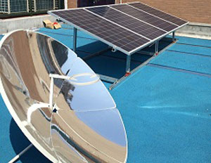 浙江杭州2KW學校屋頂光伏發電項目